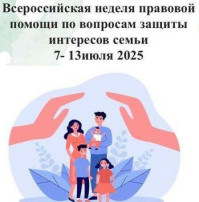 Неделя правовой помощи по вопросам защиты интересов семьи Неделя правовой помощи по вопросам защиты интересов семьи.